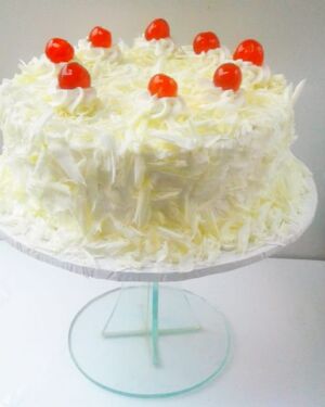 White Forest Cake